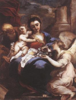 瓦萊裡奧 卡斯特羅 Holy Family with an Angel